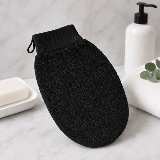 Mănușa Exfoliantă pentru o Piele Fină și Catifelată ✨